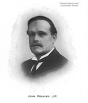 John Reavley JP, (1868-1941) author of 'History of Spennymoor' published in 1935.